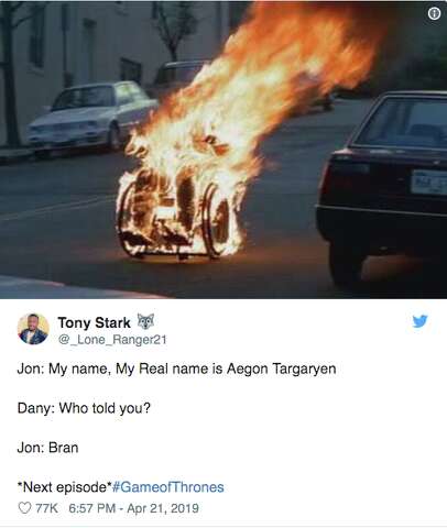 Game Of Thrones Season 8 Episode 2 Reactions And Memes Laredo Morning Times
