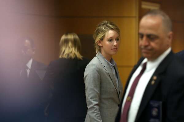 Report: Elizabeth Holmes calls into court hearing without defense attorney - HoustonChronicle.com