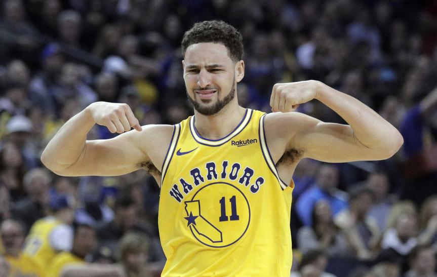 klay thompson jersey the bay