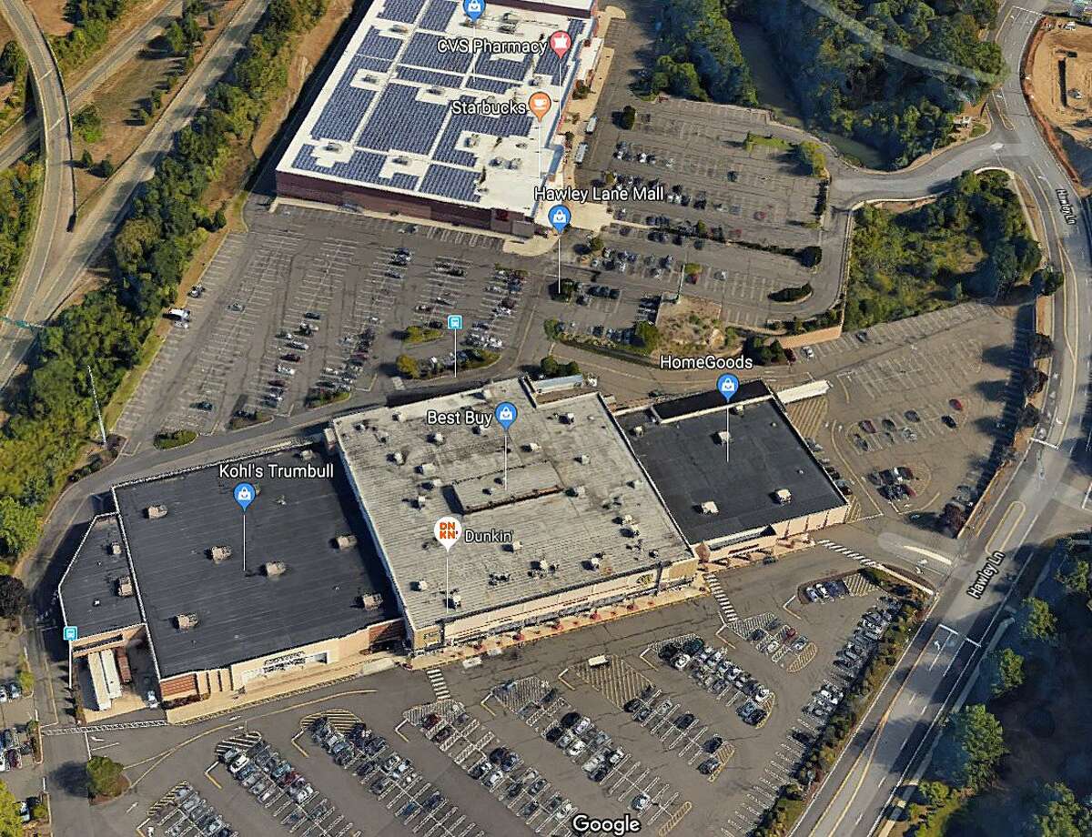 The Hawley Lane mall in Trumbull is seen in this Google Street View image.