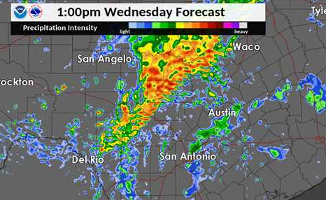 NWS: Severe storms could bring flooding, chance of hail to Hill Country