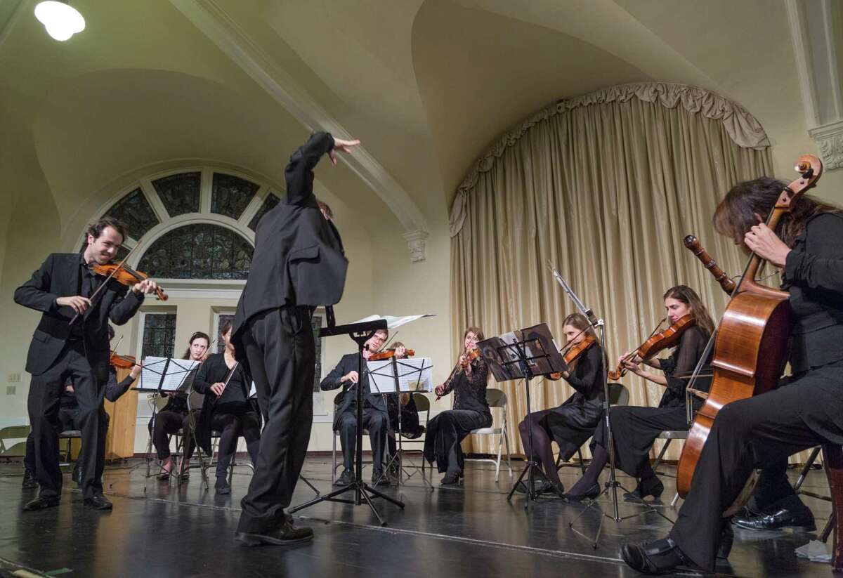 The American Baroque Orchestra in action.