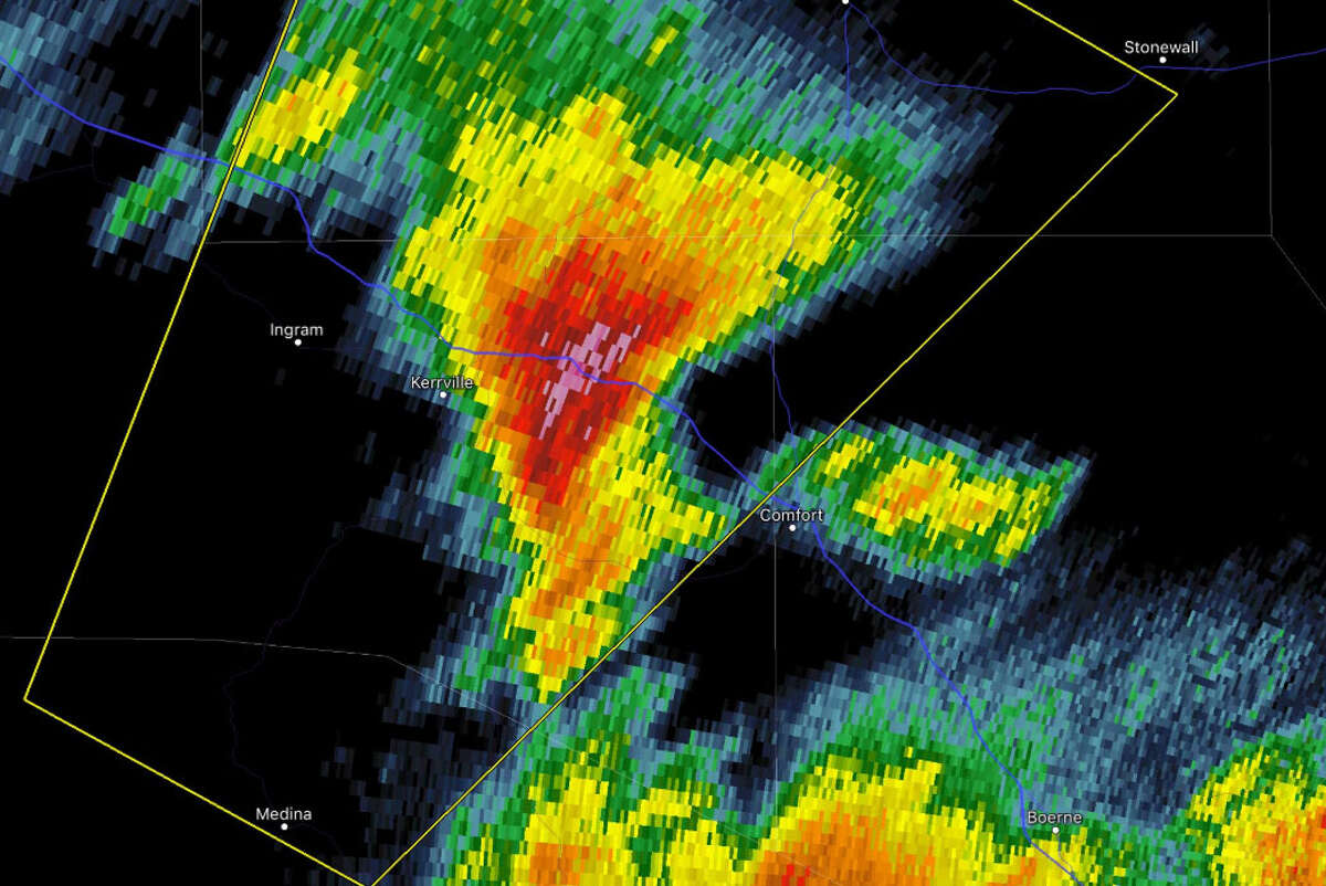 NWS: Quarter-sized hail reported near Kerrville, San ...