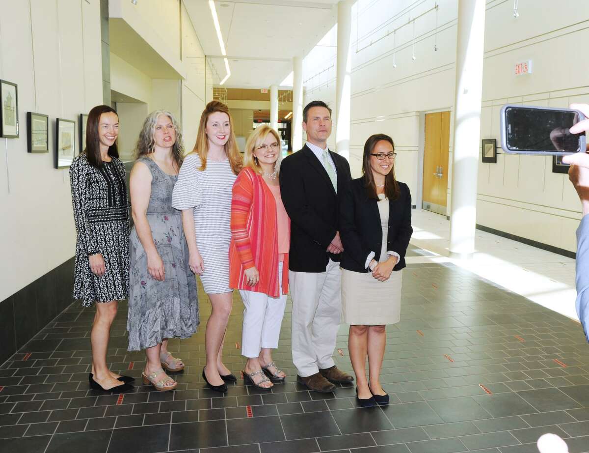 The Greenwich Public Schools Distinguished Teachers Awards Ceremony at the Greenwich High School Performing Arts Center, Greenwich, Conn., Tuesday, May 1, 2018.