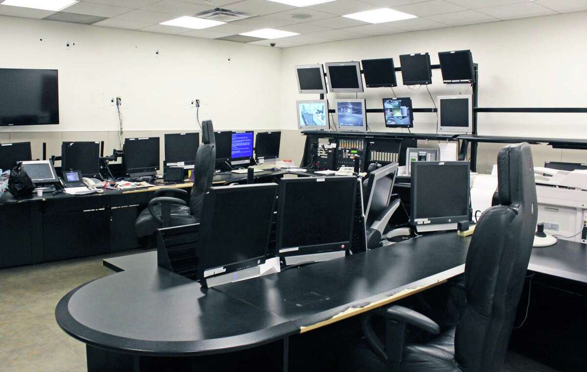 A ready-made dispatch center at the former General Electric headquarters on Easton Turnpike could possibly become the combined emergency dispatch for Fairfield and Westport. The property is now owned by Sacred Heart University. Fairfield,CT. 3/14/18