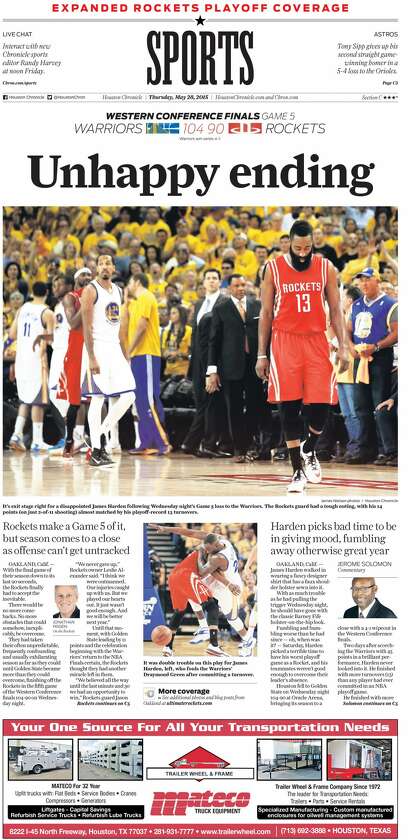 Flashback Rockets Vs Warriors Playoff History Houstonchronicle Com