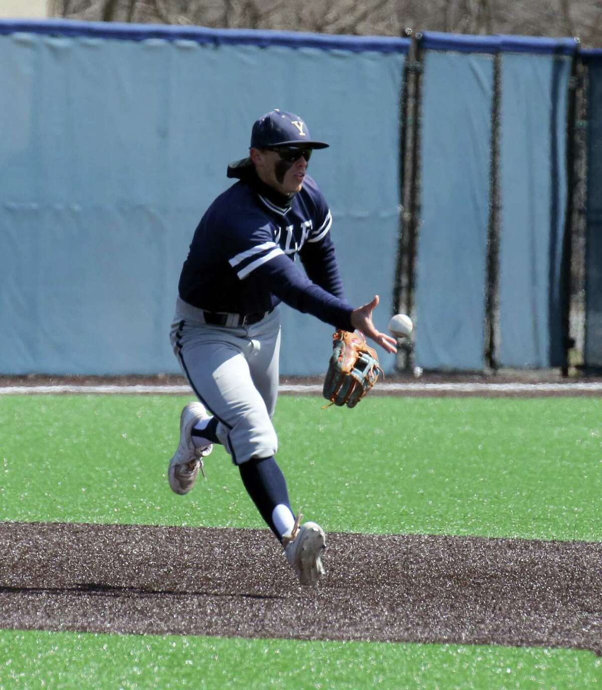Trumbull's Simon Whiteman has made a seamless transition from second base to shortstop at Yale.