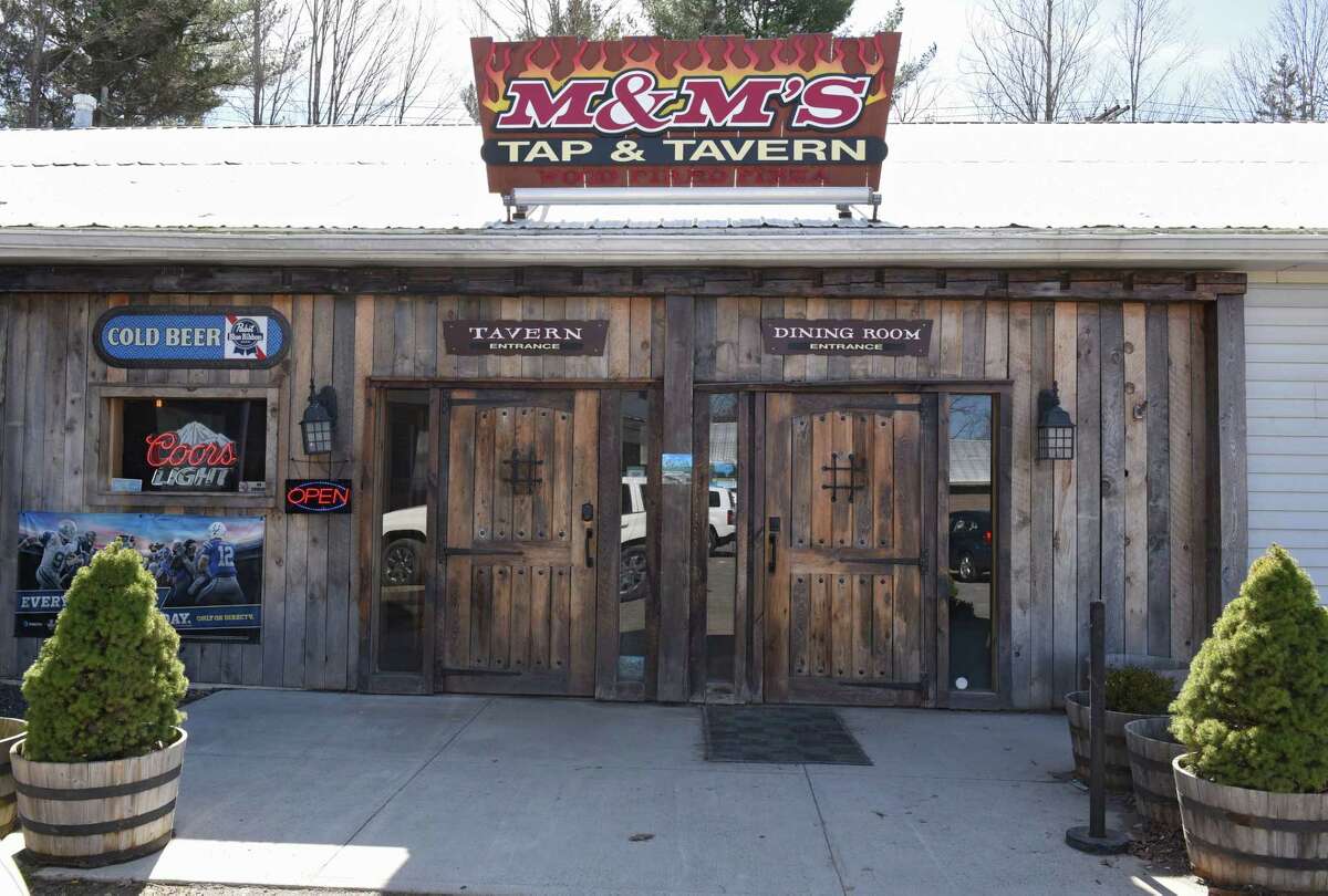 Exterior of M&M's Tap and Tavern on Wednesday, April 17, 2019 in New Lebanon, N.Y. (Lori Van Buren/Times Union)