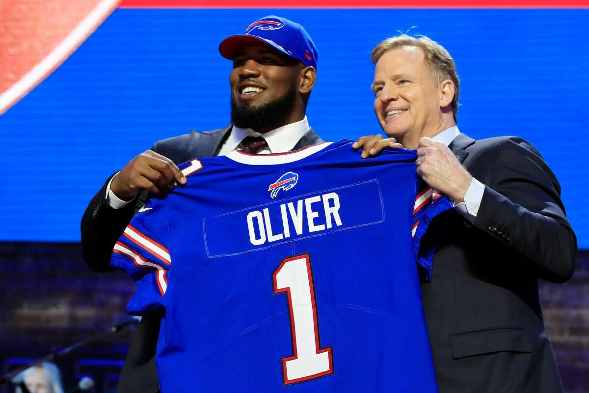 First round No. 9 overall by the Buffalo Bills Ed Oliver, DT High school: Westfield College: Houston