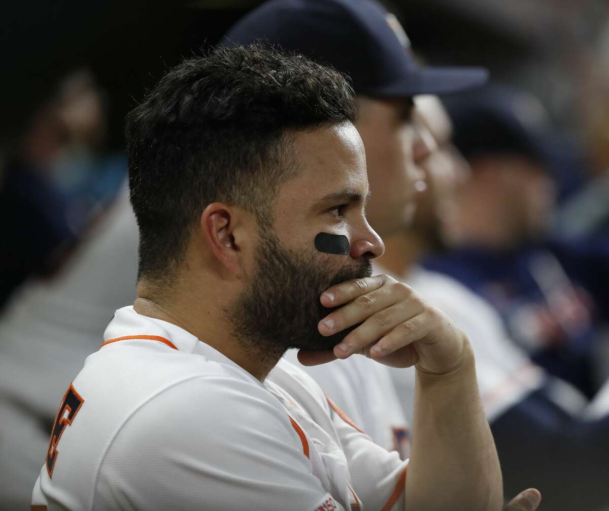 Jose Altuve has been sidelined since May 10 with a left hamstring strain. He could begin a minor league rehab assignment this weekend.
