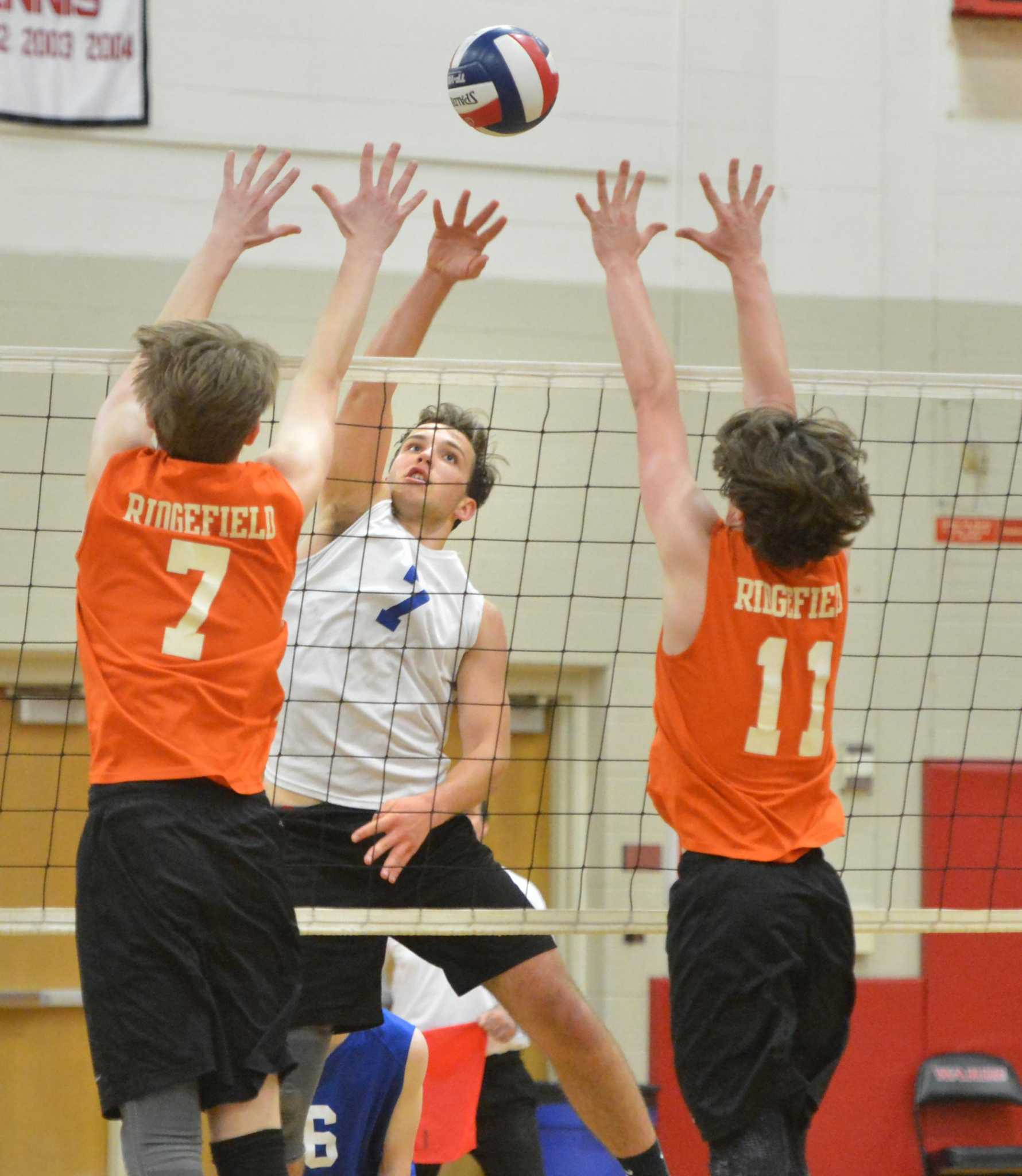 Newtown boys volleyball on a mission