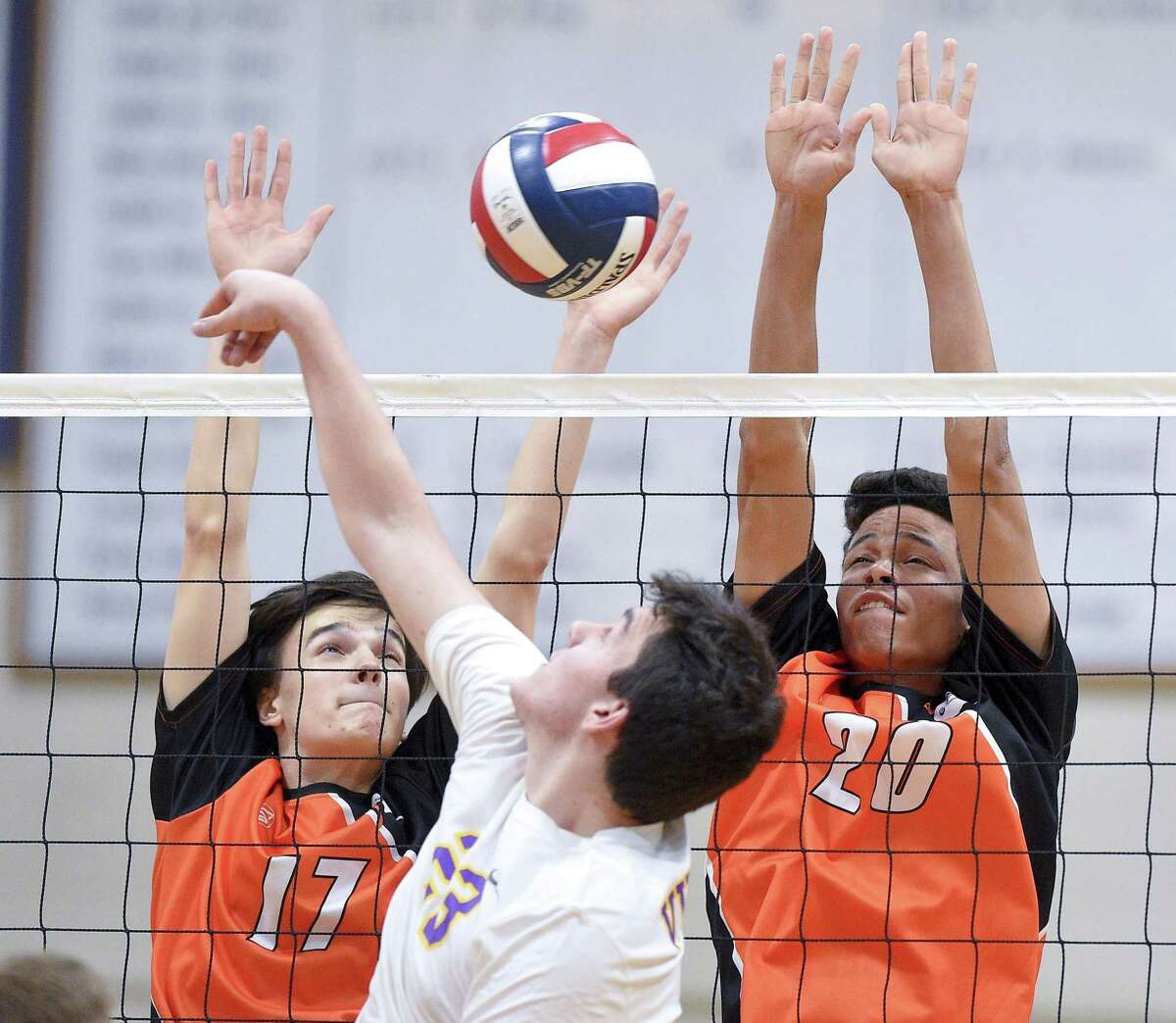 Photo Gallery: Westhill sweeps Stamford in boys volleyball