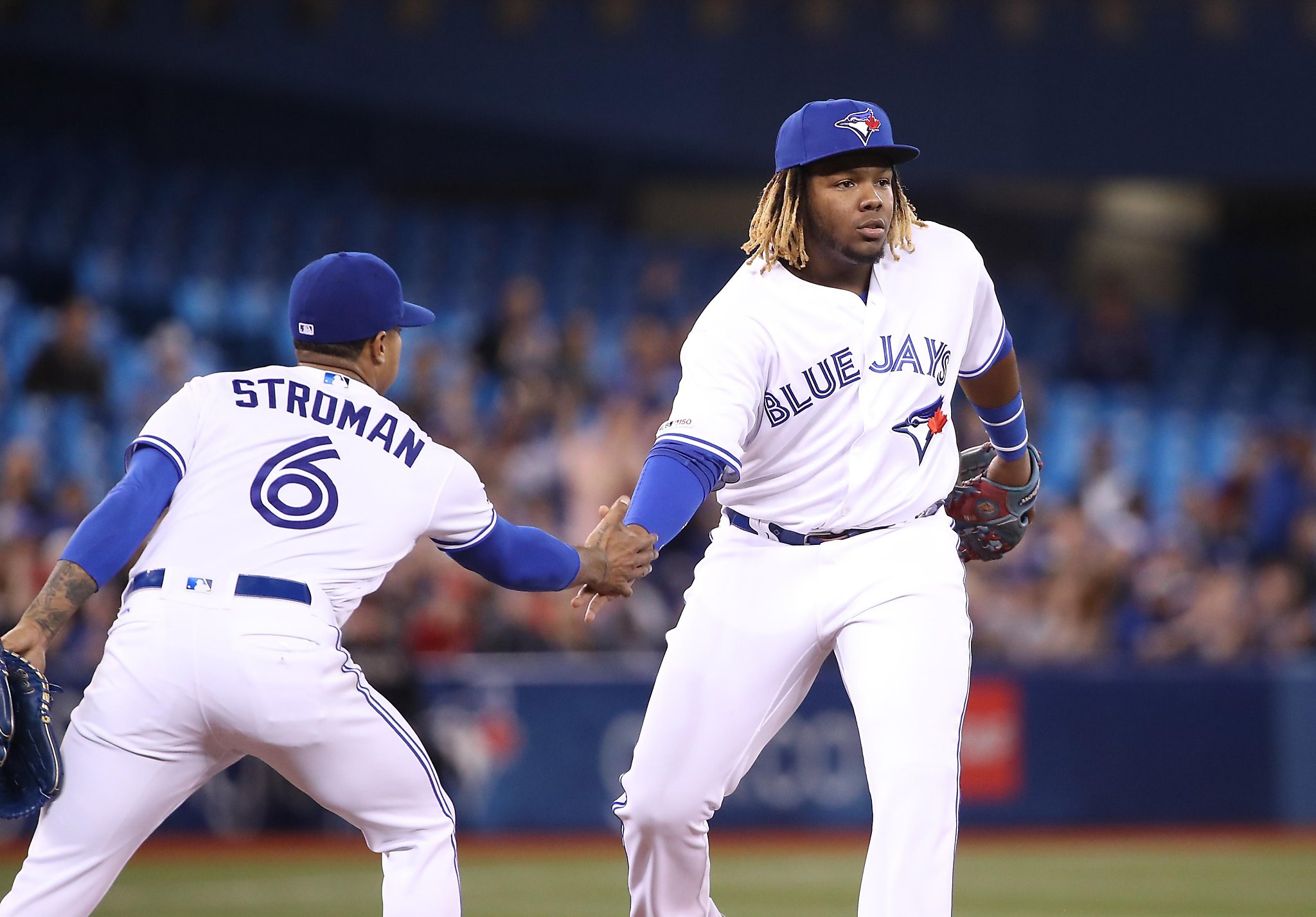 Vladimir Guerrero Jr. helps beat A's in his big-league ...