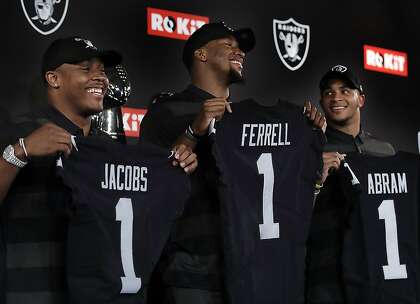 Raiders First Round Picks Ferrell Jacobs Abram Share A Personal
