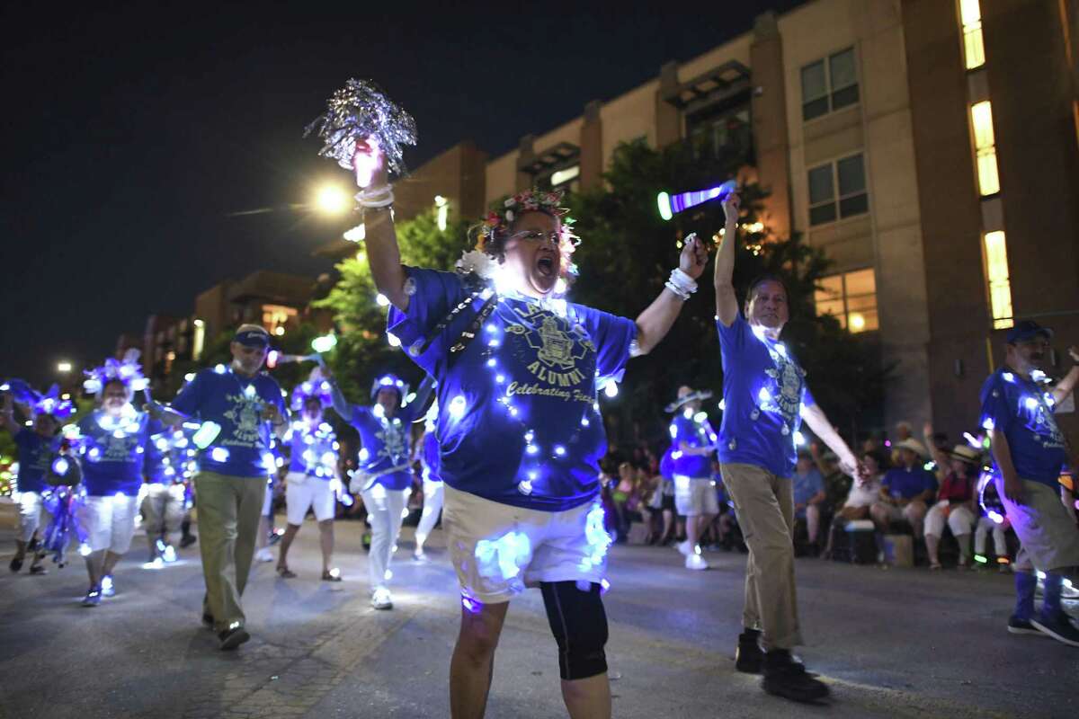 Fiesta Flambeau parade dazzles San Antonio