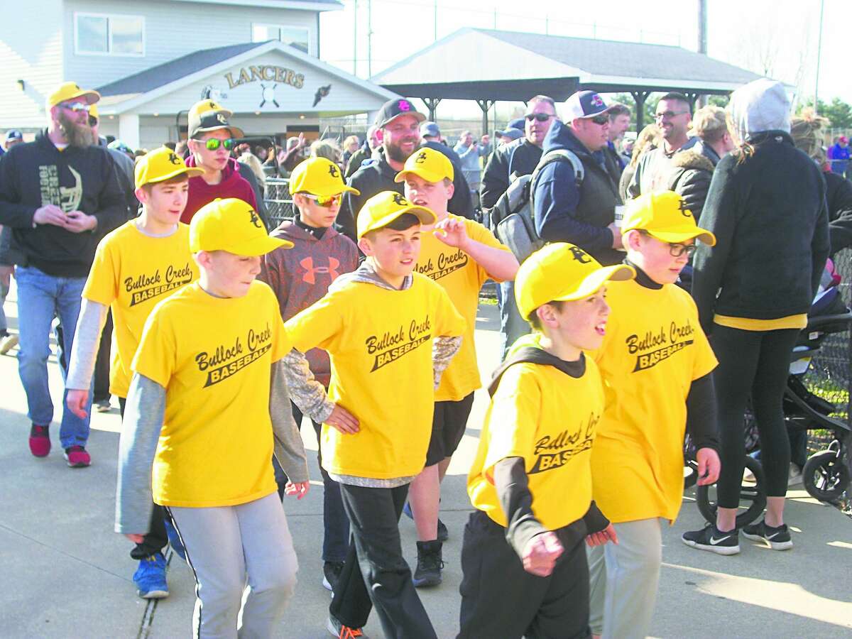 Bullock Creek Little League opening ceremonies, April 26, 2019