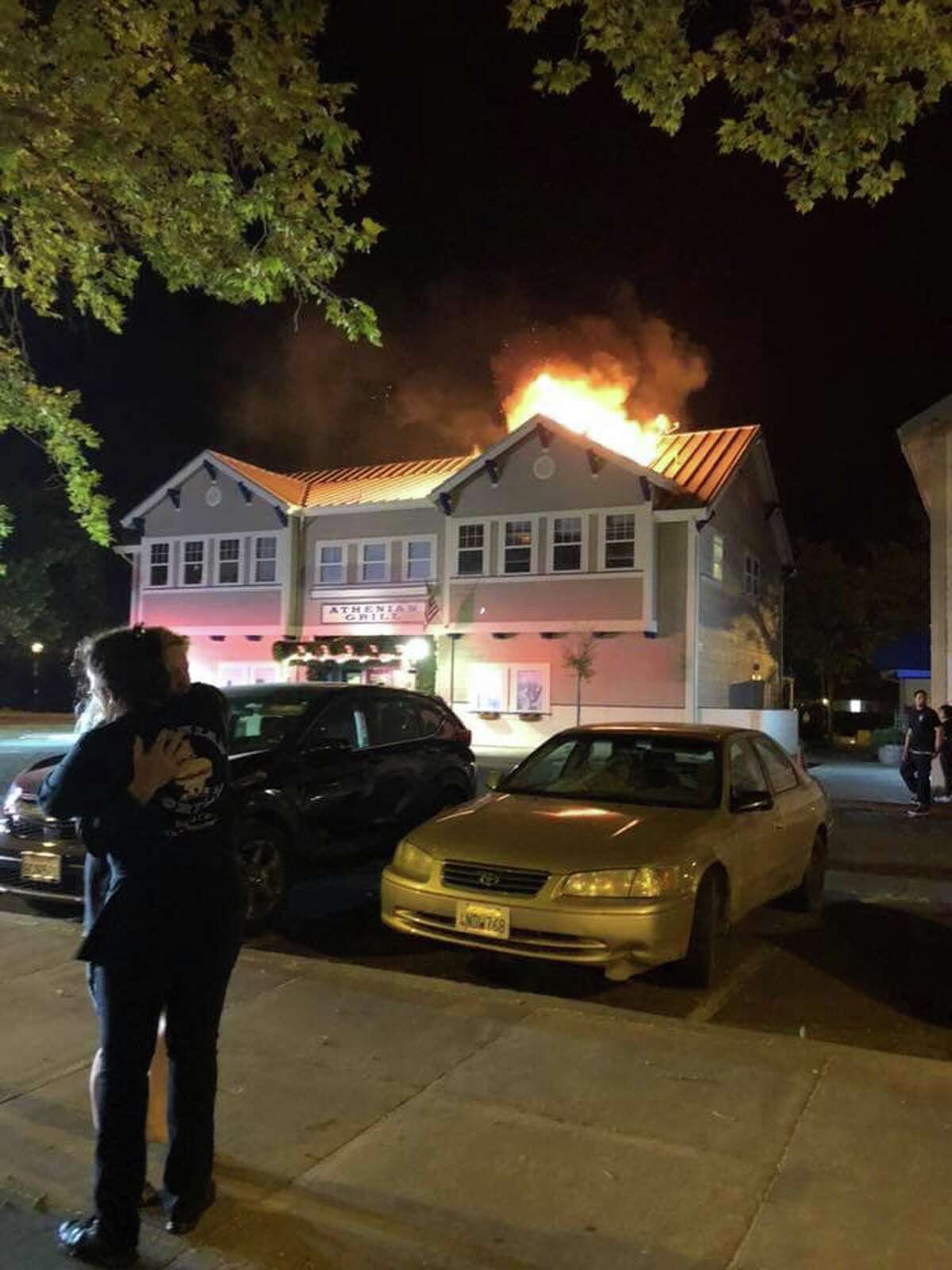 Suisun's much-loved Athenian Grill damaged in fire