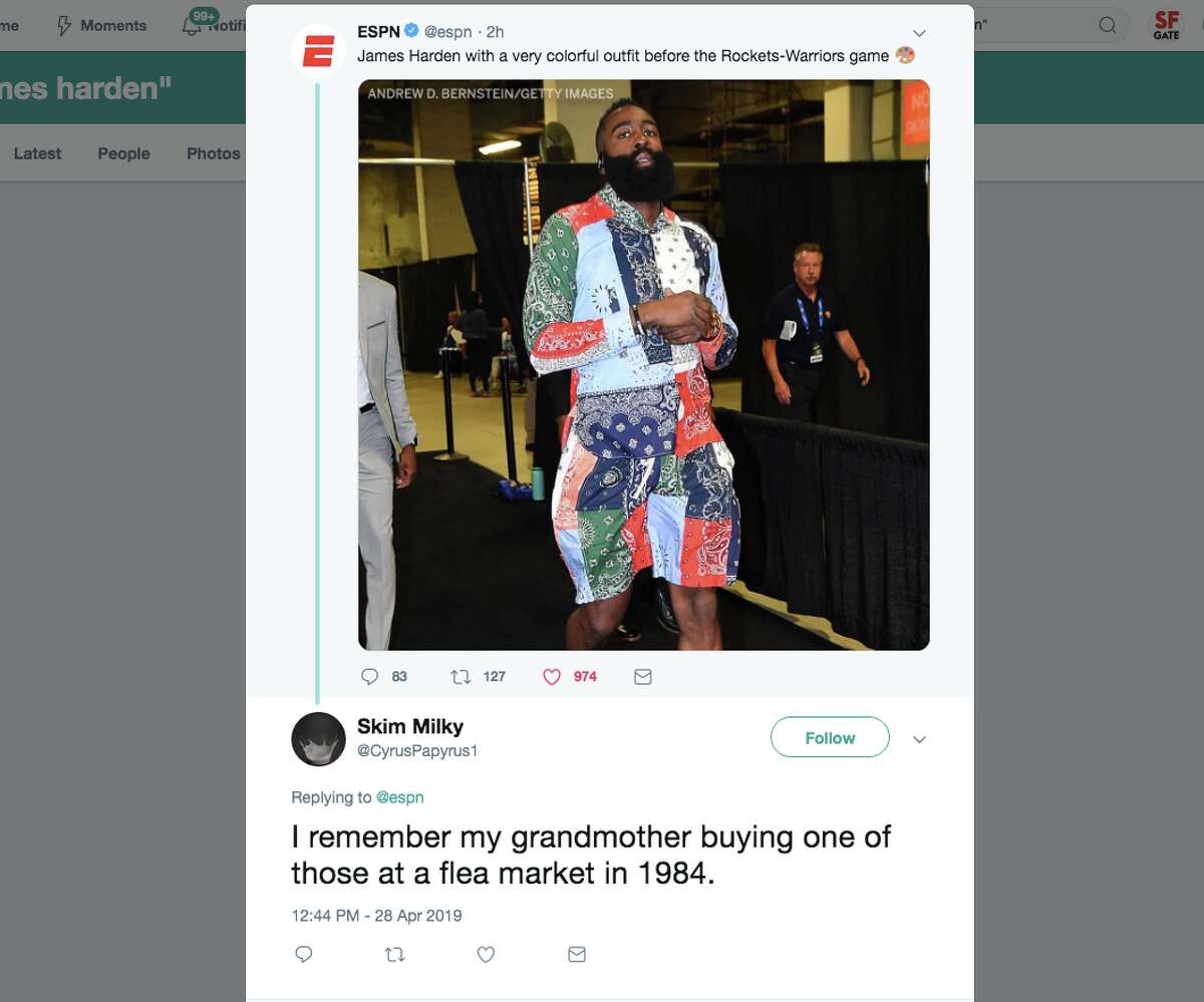 james harden clothing line