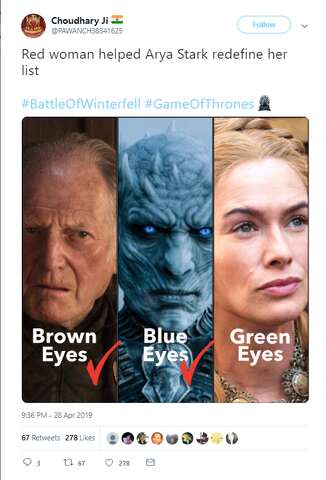 Game Of Thrones Season 8 Episode 3 Reactions And Memes Laredo Morning Times