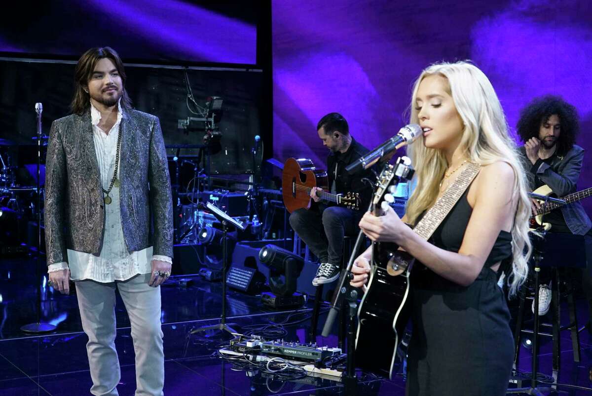 Livingston's Laci Kaye Booth performed a Queen classic and a movie duet on 'American Idol,' which featured mentor Adam Lambert.