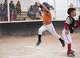 Guillermo “Memo” Garcia, 6, scores during a Little League baseball game on April 5 in Ciudad Juárez. Garcia lives in El Paso with his family, but they constantly cross between El Paso and Ciudad Juárez.