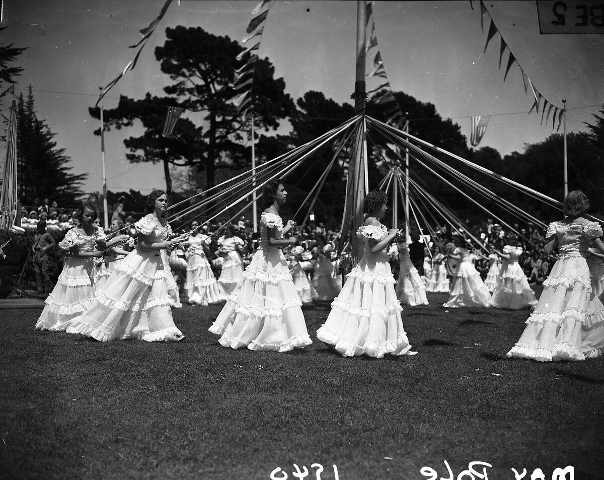 1940年5月1日，金门公园的五一庆祝活动
