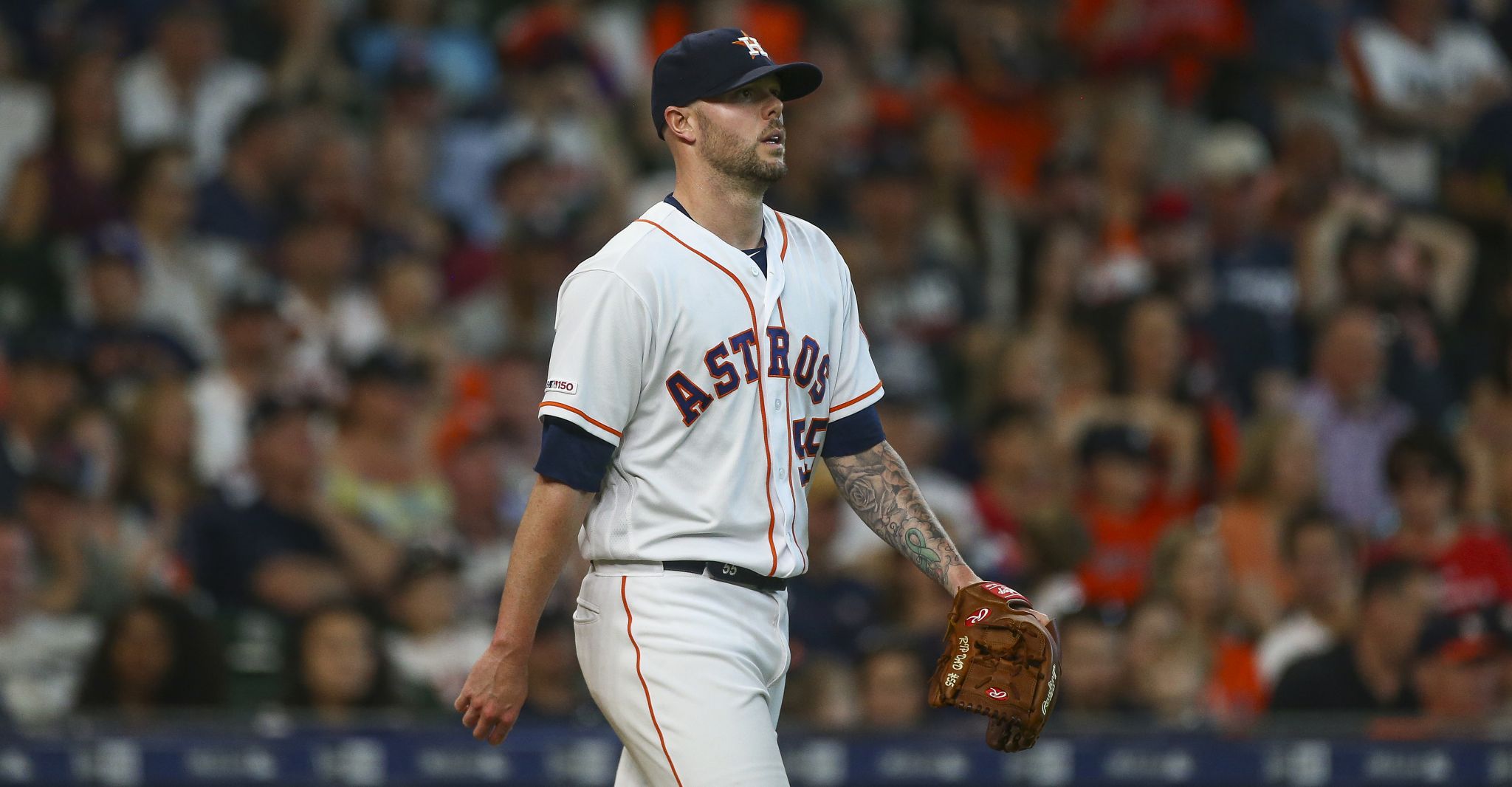 Astros' Ryan Pressly returns to his old stomping ground