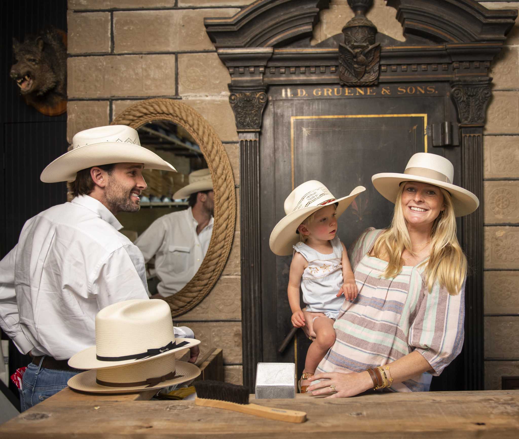 Prominent Gruene family opens 'tiniest hat shop in Texas'