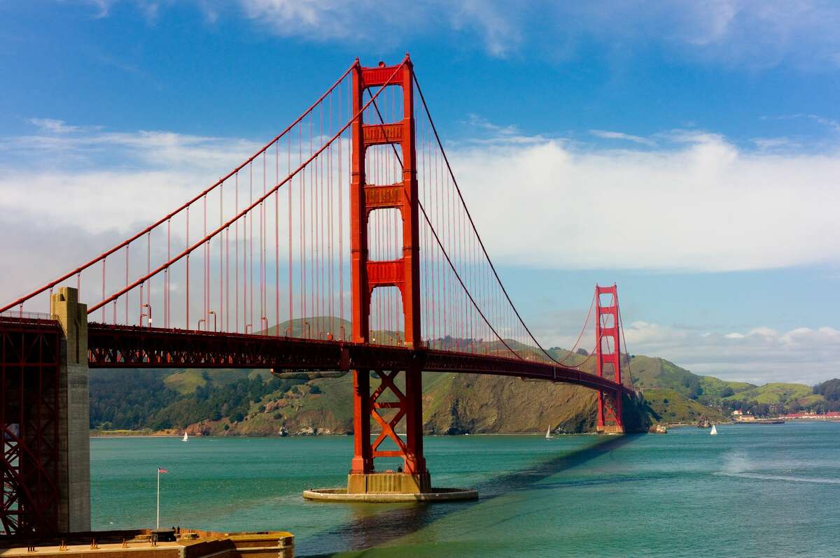 FILE PHOTO: View of the Golden Gate Bridge.