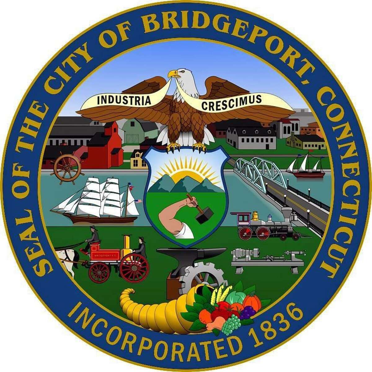 File photo of the Bridgeport, Conn., seal.