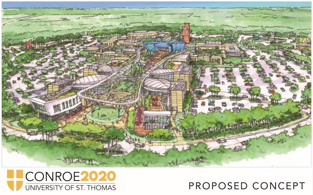 University of St. Thomas to open first part of Conroe campus in fall 2020