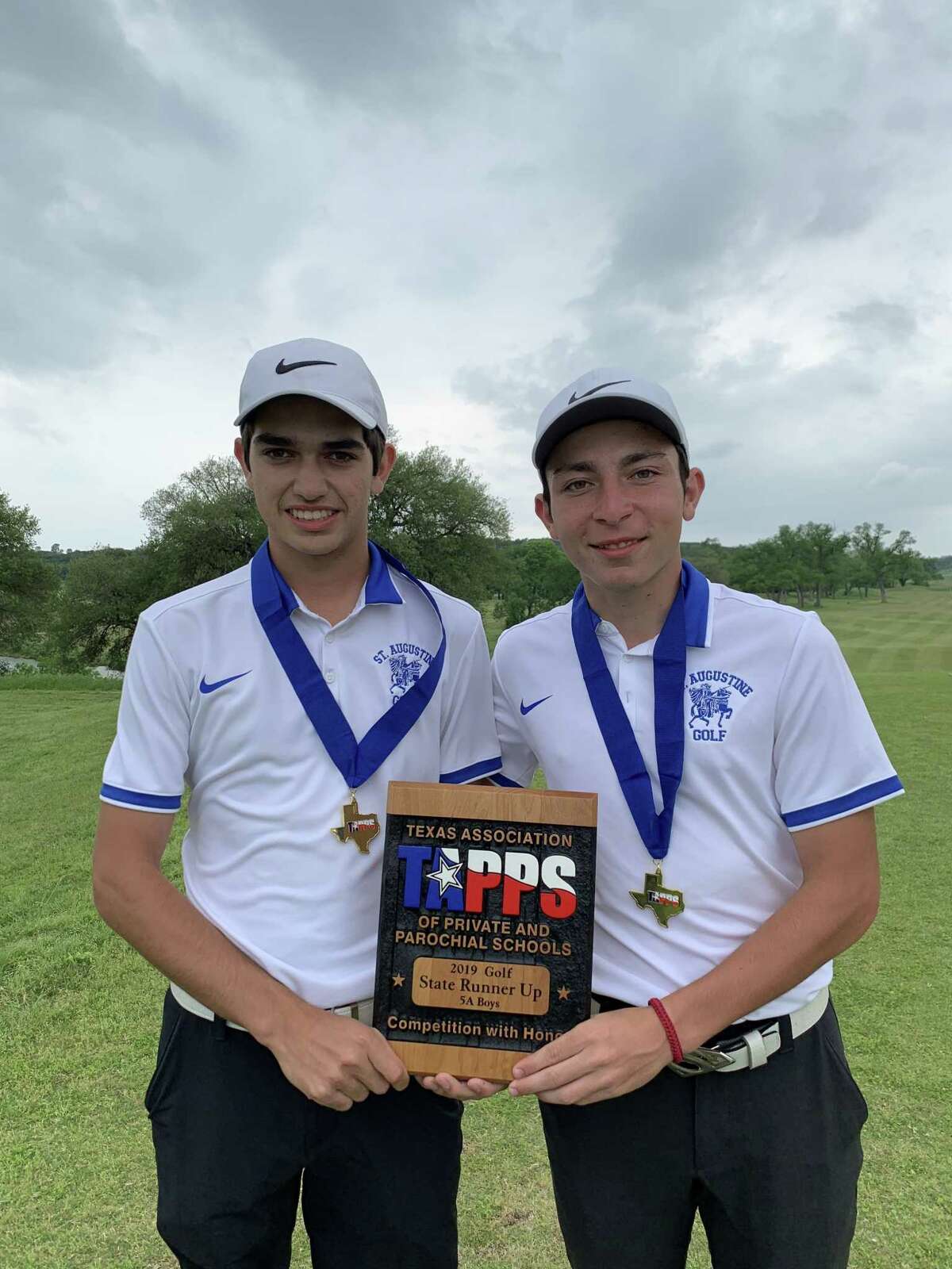 St. Augustine’s Horacio Perez, left, and Marcelo Garza both made the All-State team.