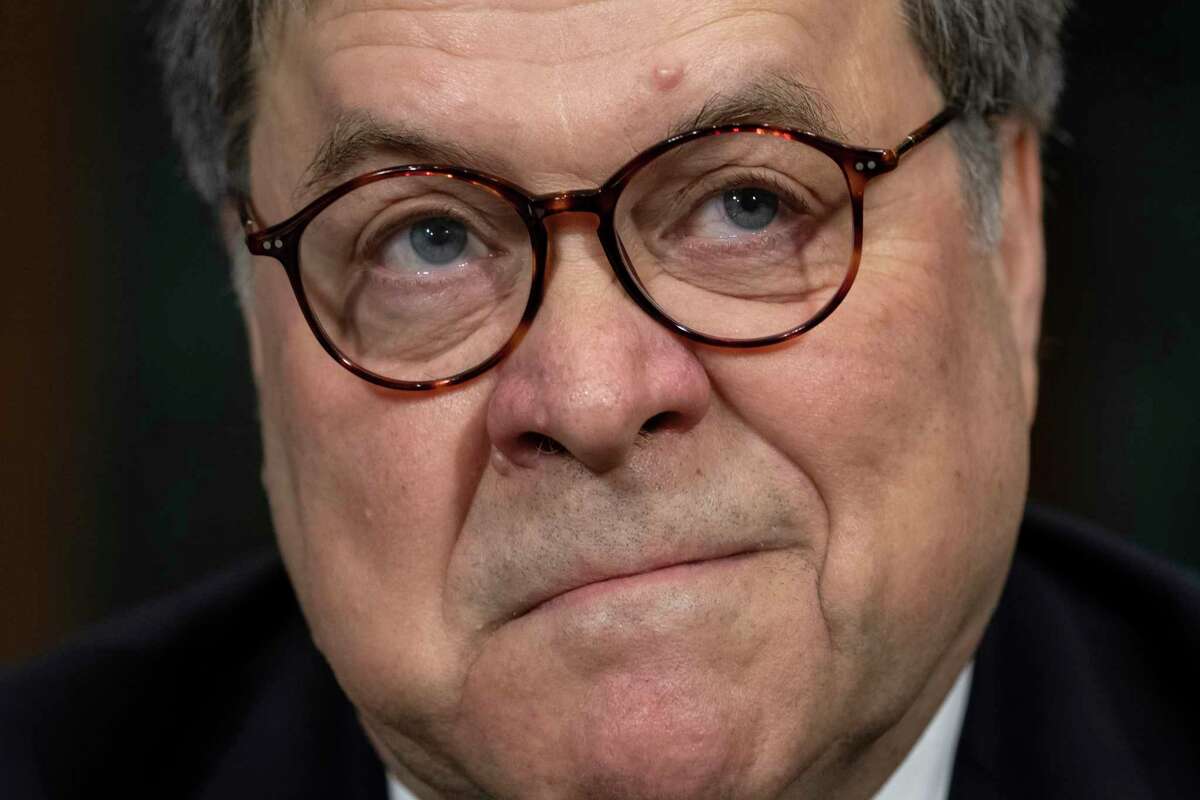 Attorney General William Barr appears before the Senate Judiciary Committee to face lawmakers' questions for the first time since releasing special counsel Robert Mueller's Russia report, on Capitol Hill in Washington, Wednesday, May 1, 2019.