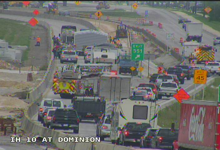 Westbound lanes reopened on I-10 shut down for major crash