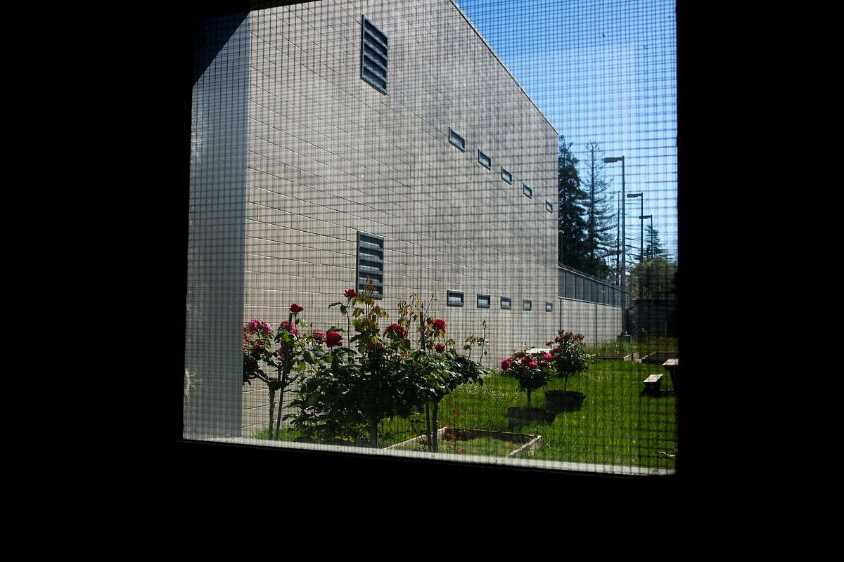 The garden at the Napa County Juvenile Hall on Wednesday, April 24, 2019, in Napa, Calif.