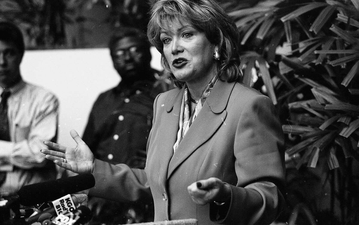 Ellen Tauscher running for Congress in 1996 Photos were taken at the Embassy Suites in Walnut Creek .. November 6, 1996