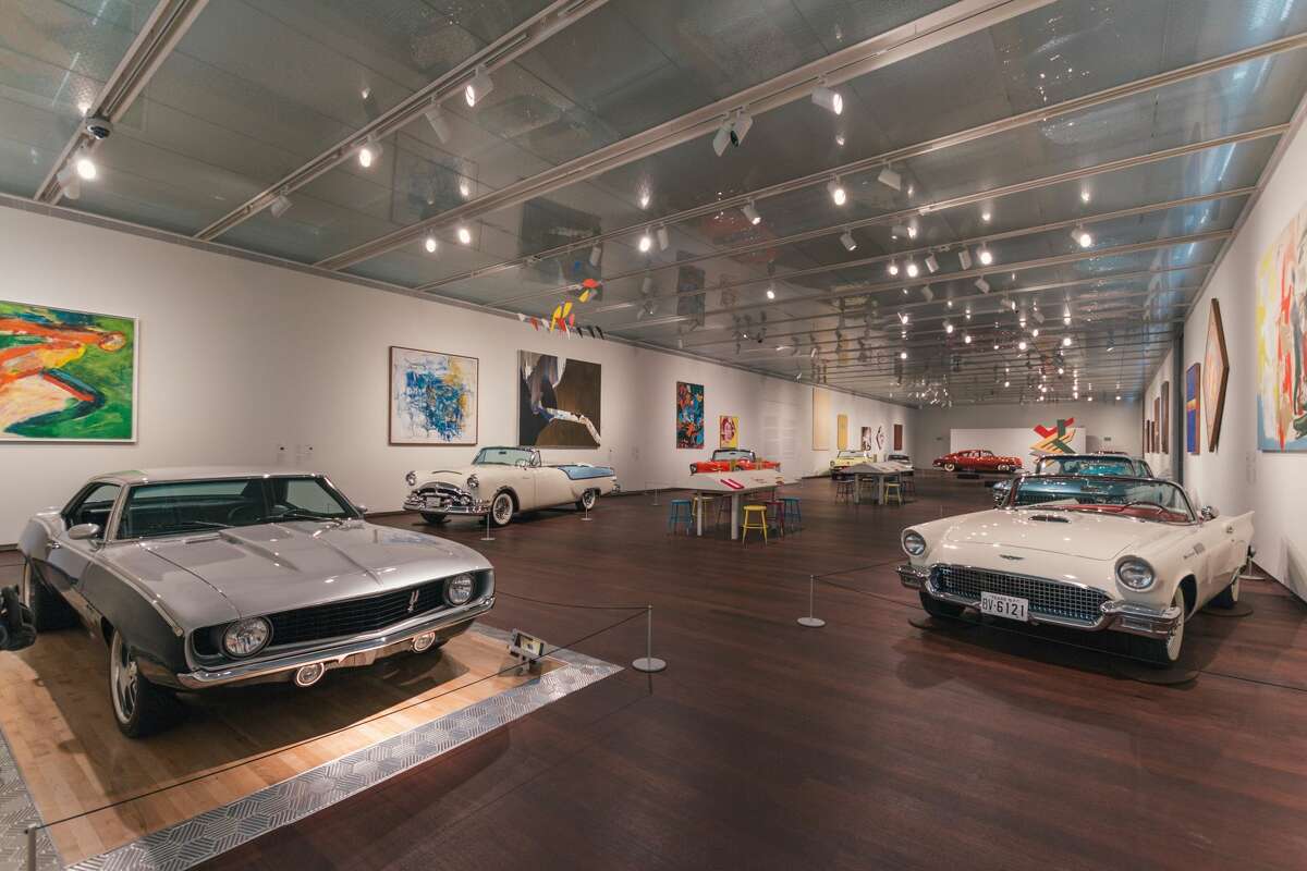 American Dreams: Classic Cars and Postwar Paintings at the McNay Art Museum features 10 classic cars presented as modern sculpture, including the Silver Spur, a 1969 "resto-mod" restored and on loan by Holt Campanies Executive Vice President Larry Mills.