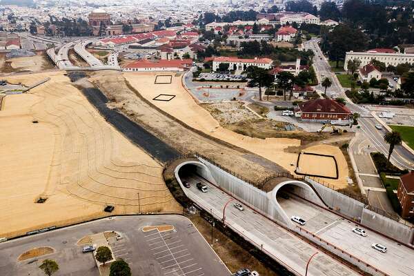 At north edge of Presidio, a new park to connect people to the bay