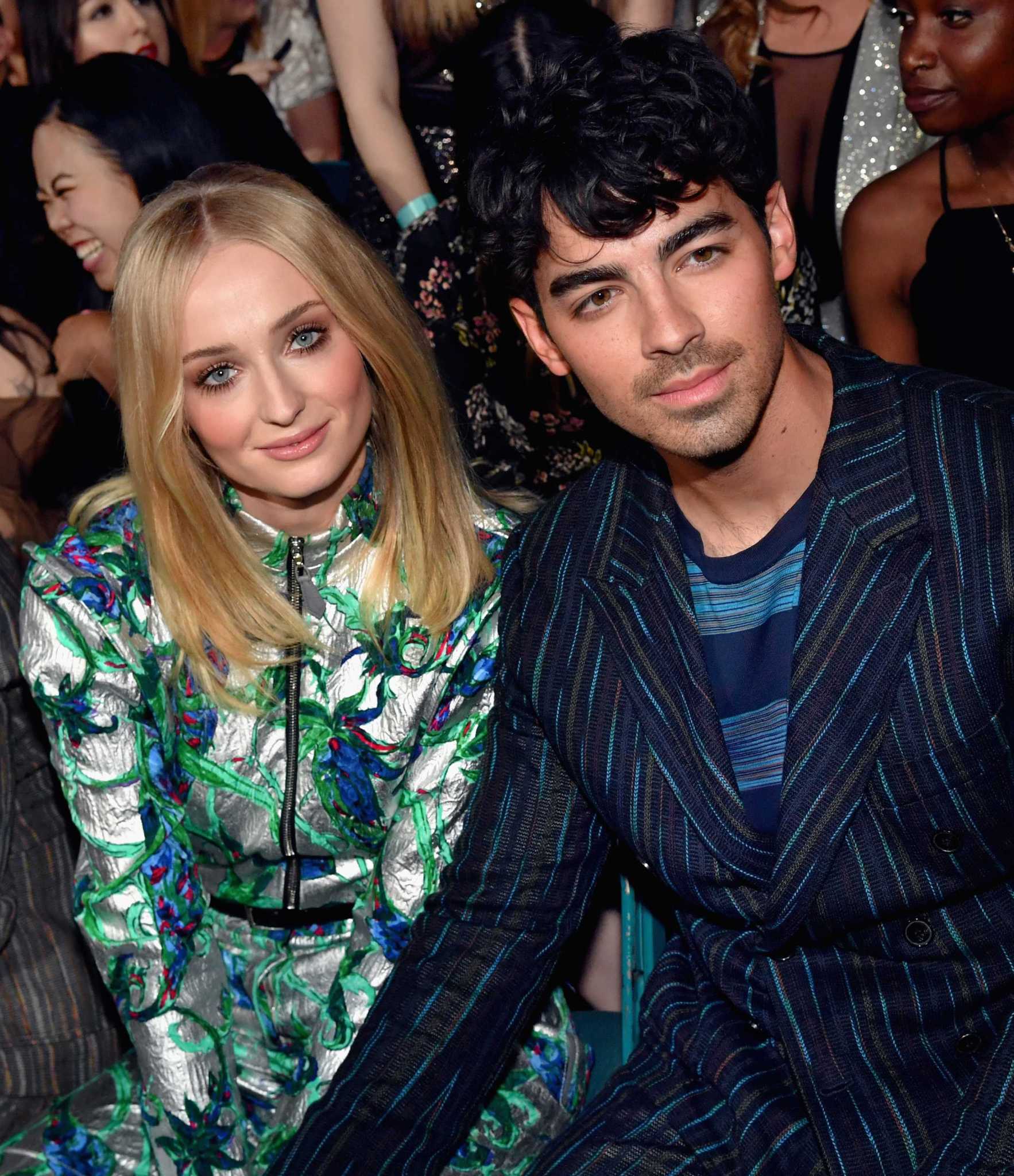 Sophie Turner And Joe Jonas Walk The Red Carpet In Louis Vuitton