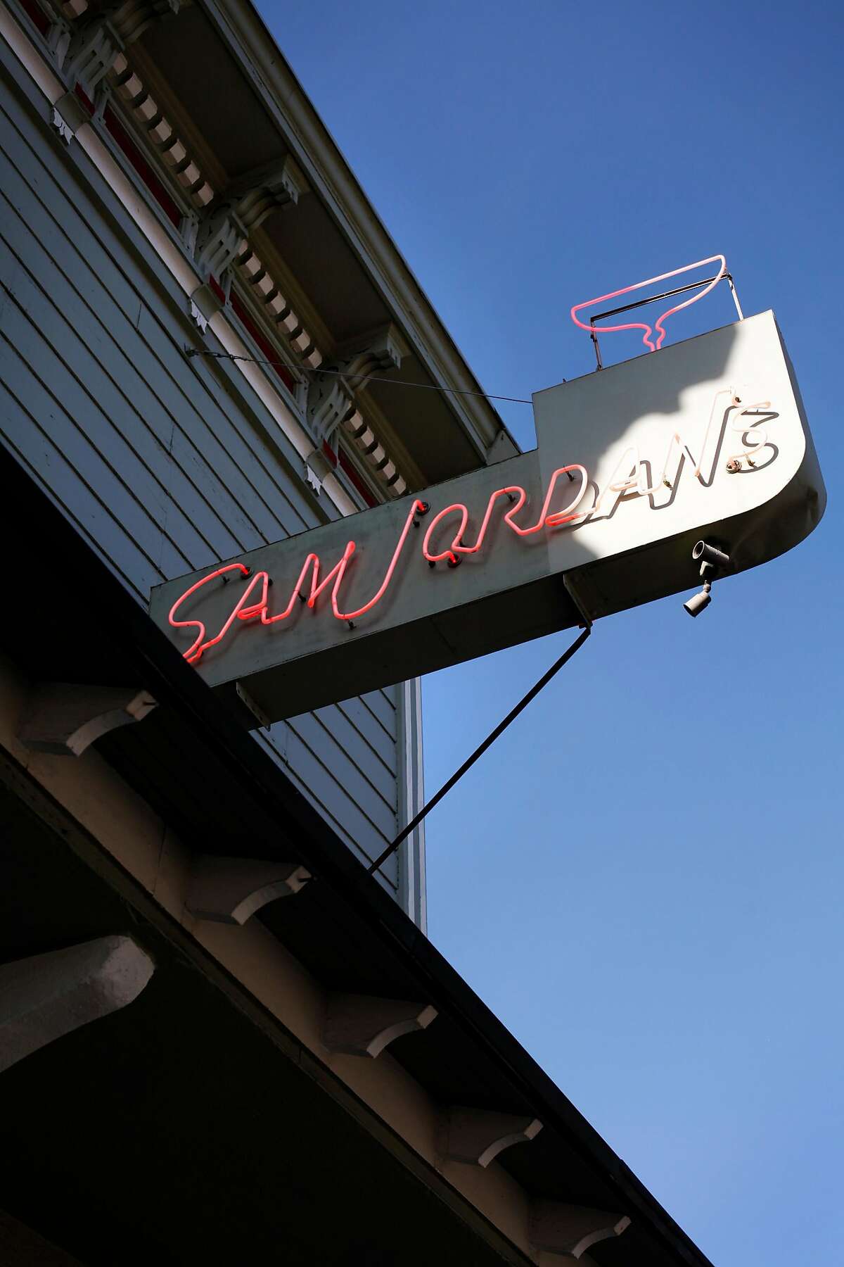 Sam Jordan's Bar is shown in San Francisco, Calif., Monday, January 21, 2013. The bar recently obtained landmark status.