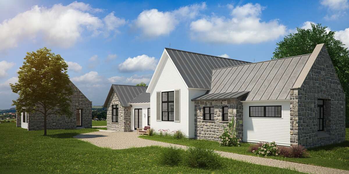 Fredericksburg's new modernfarmhouse neighborhood, Friedën, named