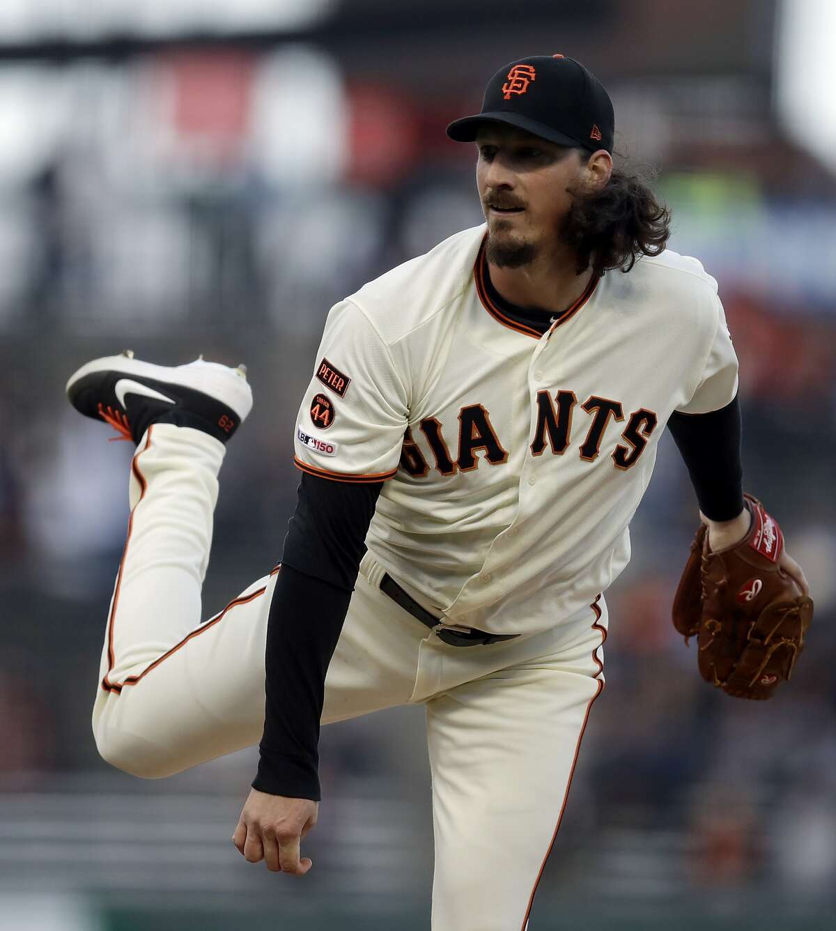 Giants' Jeff Samardzija takes big step in recovery: 'He was