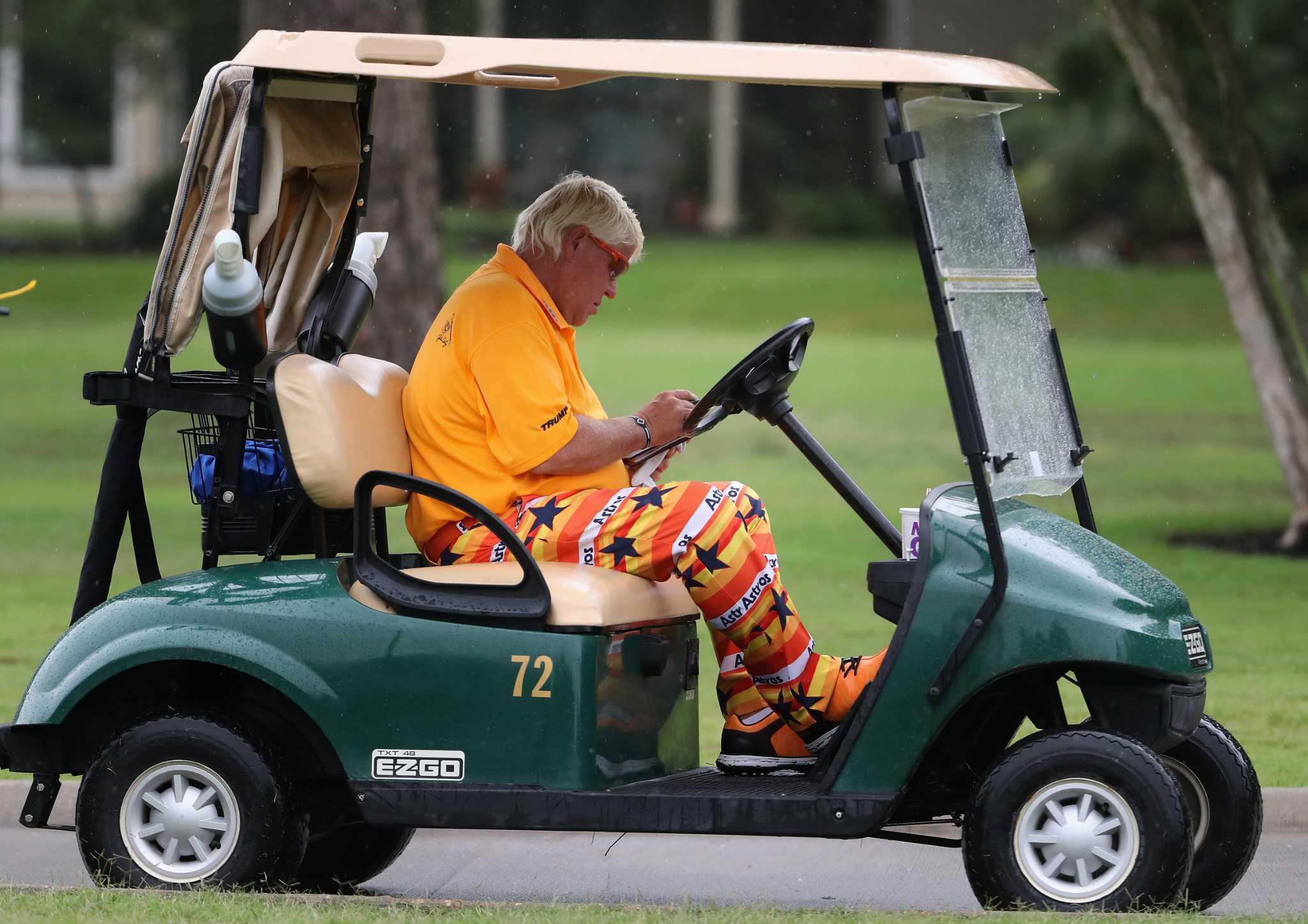 Loudmouth - John Daly wears Astros pants in first round of Insperity  Invitational” - Houston Chronicle  Daly-wear-Astros-pants-Insperity-Invitational-13817496.php?utm_campaign=socialflow&utm_medium