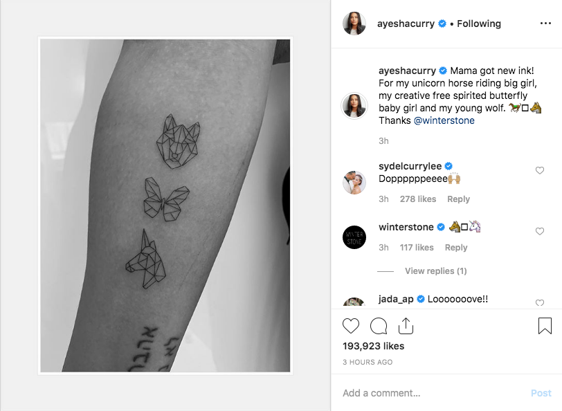 Ayesha Currys 6 Tattoos  Meanings  Steal Her Style