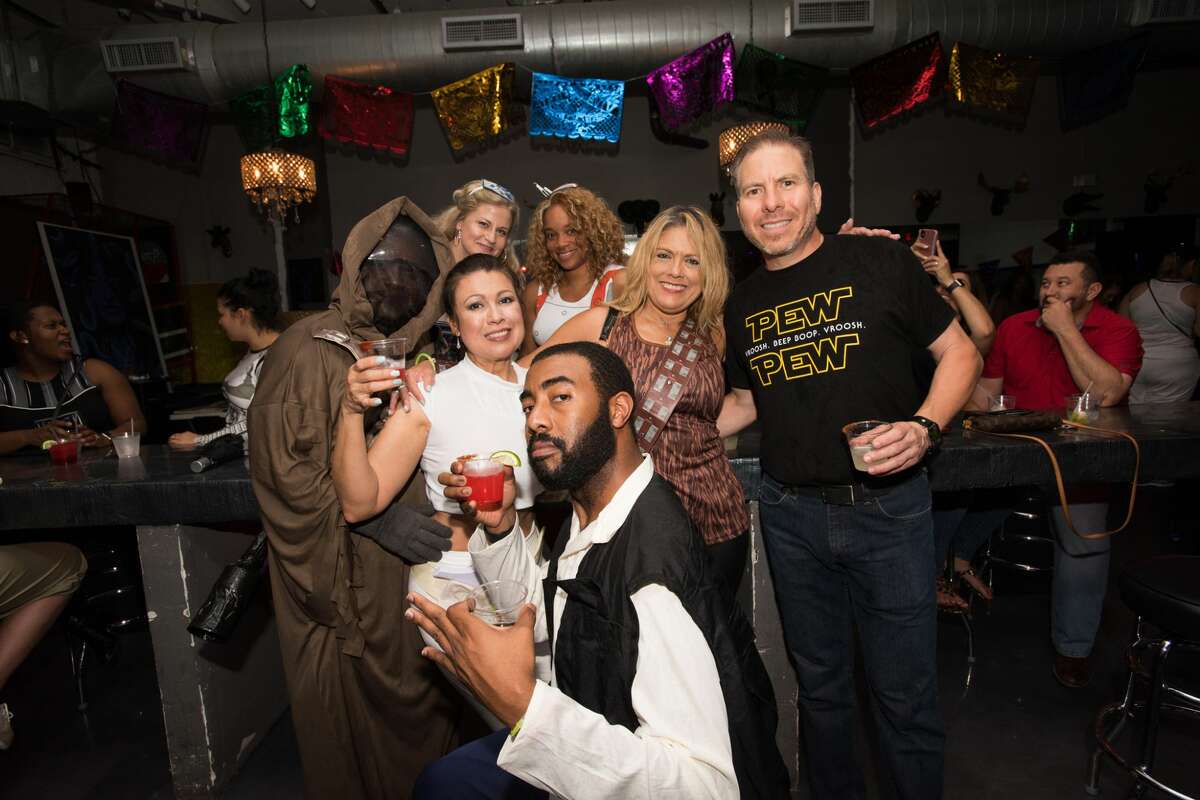 Star Wars fans ran amok at downtown pubs and bars Friday night in anticipation of May the 4th during the monthly, boozy Pub Run.