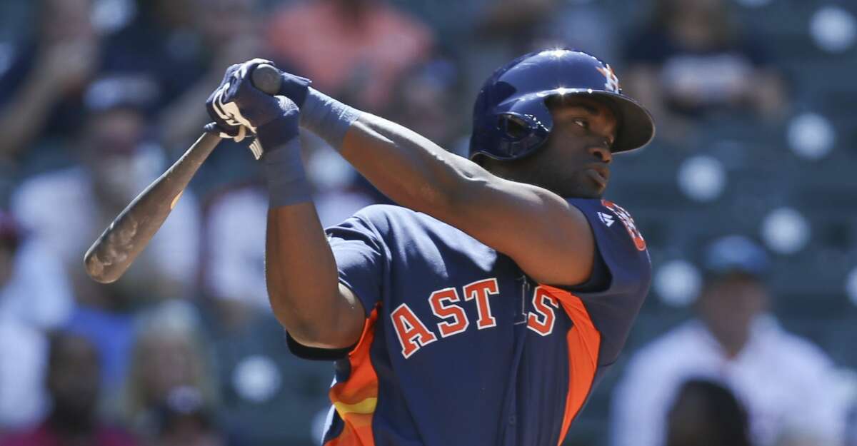 PHOTOS: Astros game-by-game Houston Astros outfielder Yordan Alvarez (72) swings during the bottom seventh inning of the MLB exhibition game against the Pittsburgh Pirates at Minute Maid Park on Tuesday, March 26, 2019, in Houston. Browse through the photos to see how the Astros have fared in each game this season.