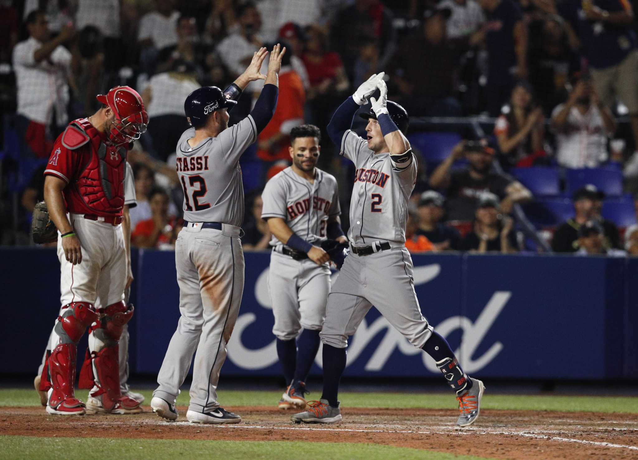 Alex Bregman Homers Twice, Astros Break Out The Bats In 14-2 Rout Of ...