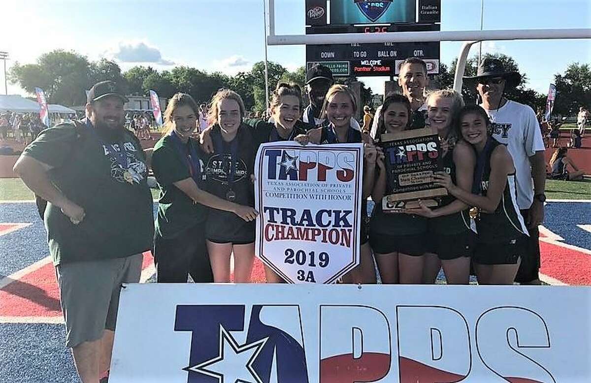 The Legacy Prep girls track and field team won the TAPPS Class 3A state championship this weekend in Waco.