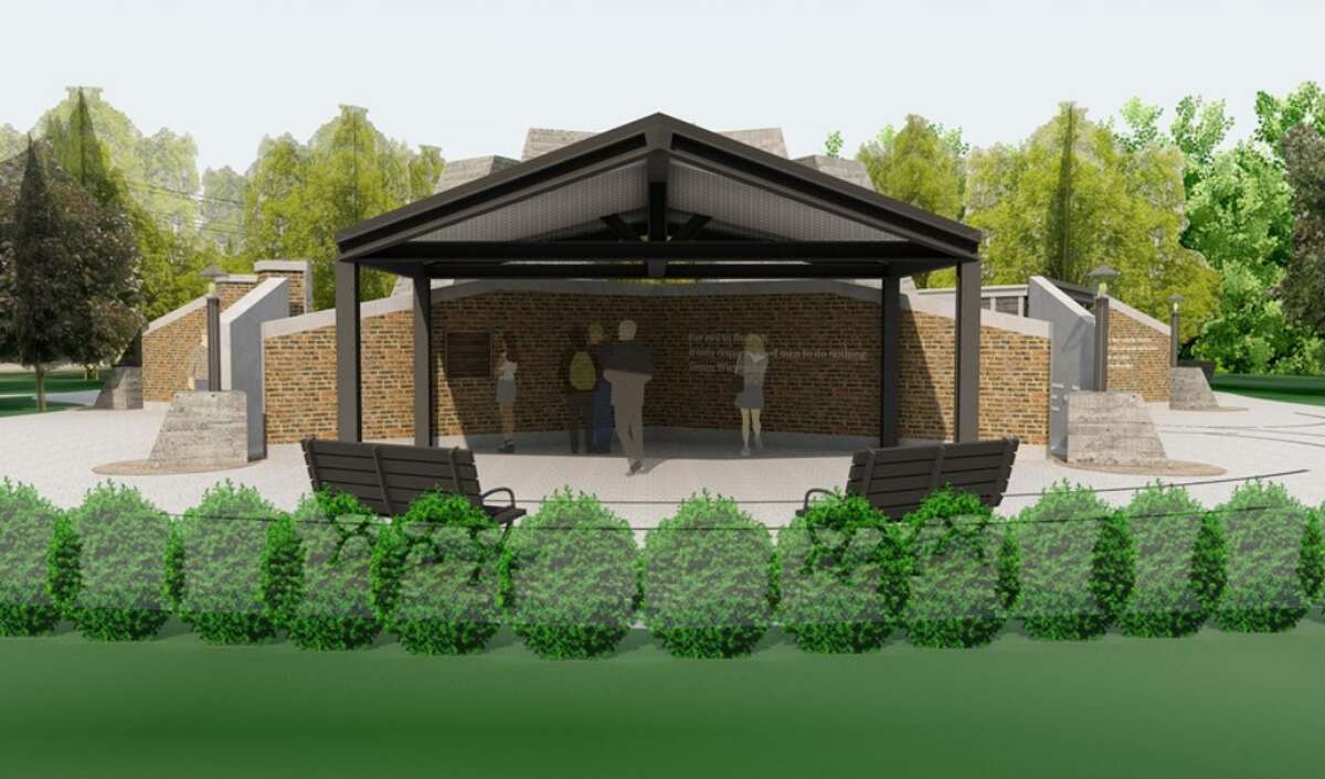 A rendering of what a Holocaust Memorial might look like on Route 7 in Niskayuna, which was included in a plan posted on the town's website in spring 2019.