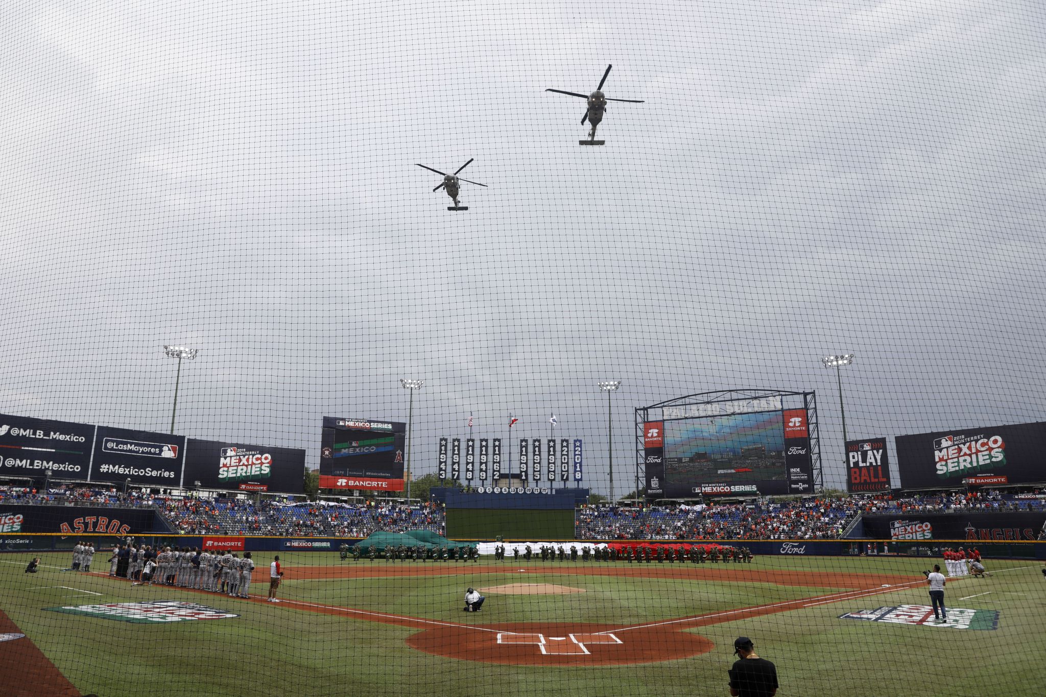 Angels and Astros are ambassadors to Monterrey, Mexico, for a